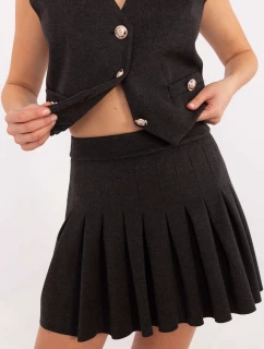 Sukně DHJ SD A8791.32 tmavě šedá