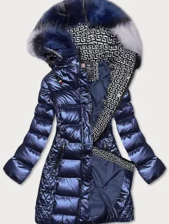 Dámská lesklá zimní bunda W823 - Speeda