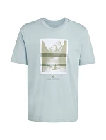 Pánské tričko adidas Outdoor Kayaking Graphic T-shirt Mint KG5409 pánské