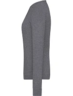 Daiber JN 1313 Dámský svetr s kulatým výstřihem 02.1313 grey heather Daiber JN 1313 Dámský svetr s kulatým výstřihem 02.1313 grey heather