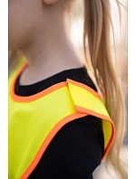 Korntex FUN Dětská bezpečnostní vesta 76.FUNY hi vis yellow/moose Korntex FUN Dětská bezpečnostní vesta 76.FUNY hi vis yellow/moose