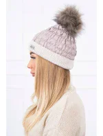 Čepice K160 béžová Čepice K160 béžová