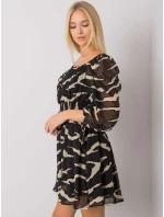 Šaty LC SK 22K 3040.19P černobílý