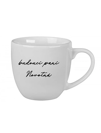 Personalizovaný keramický hrníček 400 ml - budoucí paní Personalizovaný keramický hrníček 400 ml - budoucí paní