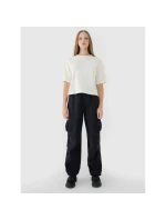 Dámské tričko oversize s potiskem 4F 4FWSS25TTSHF1971-11S