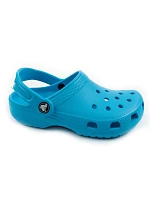 Dětské sandály Crocs Classic Clog K, modré, pohodlné a lehké Dětské sandály Crocs Classic Clog K, modré, pohodlné a lehké