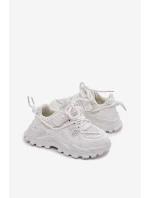 Sportovní Boty Sneakers Dětské Bílé Tilvianea