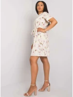 Šaty LK SK 507646 2.29 světle žlutá Šaty LK SK 507646 2.29 světle žlutá