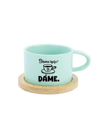 DÁME KAFE? DÁME. - mint hrníček makronka 200 ml