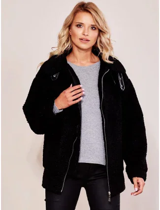 Dámská bunda z umělé kožešiny 4221 - FPrice
