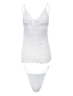 Dámský set Stacy bílý - DKaren