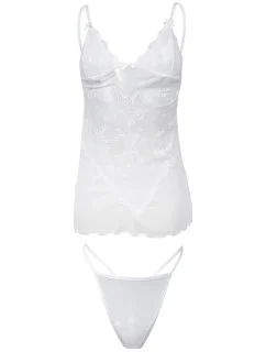 Dámský set Stacy bílý - DKaren