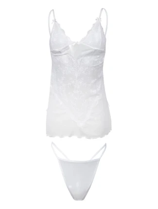 Dámský set Stacy bílý - DKaren