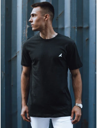 Pánské černé tričko FashionStreet RX5575