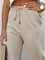 Dámské tepláky SMILL beige FashionStreet UY2112