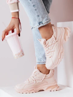 Dámské tenisky na silnější podrážce SOFTLACE růžové FashionStreet ZY0656