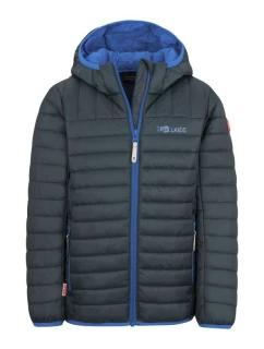 Trollkids Kids Eikefjord Jacket dark navy/cobalt blue (463-110) ultralehká přechodná dětská bunda pro chlapce/dívky