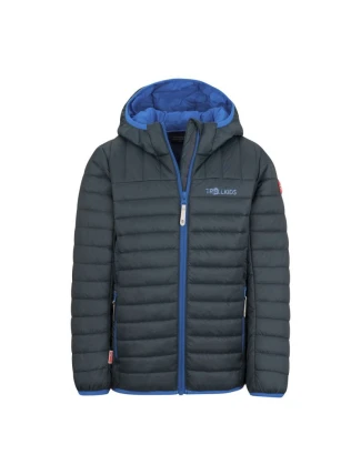 Trollkids Kids Eikefjord Jacket dark navy/cobalt blue (463-110) ultralehká přechodná dětská bunda pro chlapce/dívky