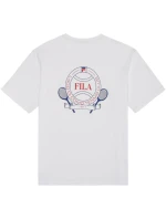 Pánské tričko Fila Parella white FAM1108 10001 pánské