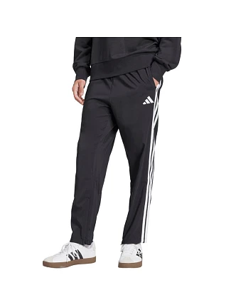 Pánské kalhoty adidas Essentials 3-Stripes Stanford Open Hem Black JC8491