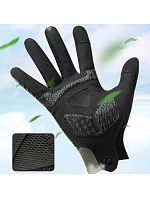 Cyklistické rukavice Rockbros jaro/léto/podzim, plné, velikost: XL - zelené Cyklistické rukavice Rockbros jaro/léto/podzim, plné, velikost: XL - zelené
