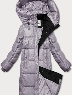Dámská zimní bunda s kapucí Glakate heather (LU-238001#)