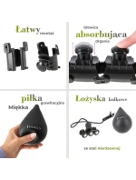 HULA HOP SET HHW12 ČERNÝ S VÝSTUPKY A ZÁVAŽÍMI HMS + OPASEK BR163 ČERNÝ PLUS SIZE HULA HOP SET HHW12 ČERNÝ S VÝSTUPKY A ZÁVAŽÍMI HMS + OPASEK BR163 ČERNÝ PLUS SIZE