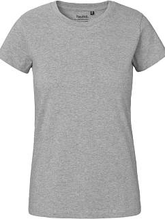 Neutral O 80001 Dámské tričko z těžké bio bavlny 77.8001 sport grey