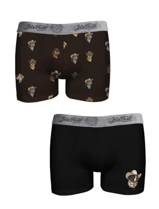 Pánské boxerky John Frank JF2BEF43 2pack