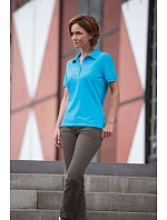 Daiber JN 568 Dámské žerzejové elastické polo 02.0568 orange/white Daiber JN 568 Dámské žerzejové elastické polo 02.0568 orange/white