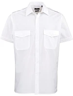 Premier PR 212 Pilotní košile s krátkým rukávem 39.0212 white Premier PR 212 Pilotní košile s krátkým rukávem 39.0212 white