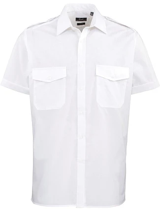 Premier PR 212 Pilotní košile s krátkým rukávem 39.0212 white Premier PR 212 Pilotní košile s krátkým rukávem 39.0212 white
