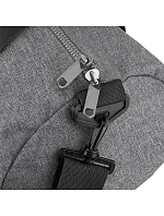 BagBase BG 140 Kulatá sportovní taška 52.0140 black/graphite grey