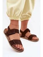 Dámské sandály Inblu AA000070 Hnědé