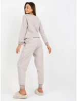 Pyžamo BR PI 9114 světle béžové
