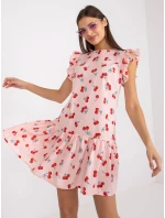 Šaty LK SK 506950 1.12P světle růžová Šaty LK SK 506950 1.12P světle růžová