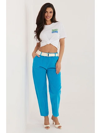 Kordové kalhoty model 226460 Italy Moda