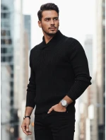 Pánský černý svetr FashionStreet WX2256z