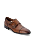 Lloyd Mailand hnědé pánské kožené polobotky 10-137-02