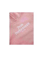 Dětská mikina PEAK PERFORMANCE Jr Original Small Logo Hood, růžová Dětská mikina PEAK PERFORMANCE Jr Original Small Logo Hood, růžová