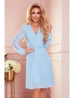 Dámské šaty Isabelle 313-10 Světle modrá - Numoco