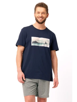 PÁNSKÉ PYŽAMO MNS 606 A25 PÁNSKÉ PYŽAMO MNS 606 A25