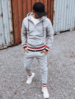 FashionStreet pánské světle šedé tepláky AX0762