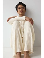 Versatile Rib Straight Trousers - Silk White - TRIUMPH Silk White - TRIUMPH Versatile Rib Straight Trousers - Silk White - TRIUMPH Silk White - TRIUMPH