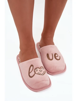 Dámské pantofle LOVE Vinceza 19960 růžové