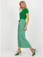 Kalhoty D73770R62237A zelená Kalhoty D73770R62237A zelená