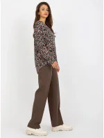 Halenka D73771M11081A černá a béžová Halenka D73771M11081A černá a béžová