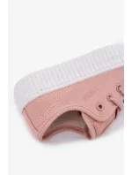 Dětské šněrovací tenisky Big Star – růžové