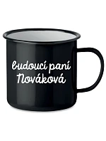 Personalizovaný retro plecháček - budoucí paní Personalizovaný retro plecháček - budoucí paní