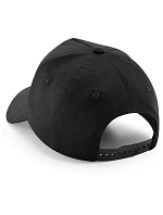 Beechfield B 638 5 panelová čepice s nášivkou 53.0638 black